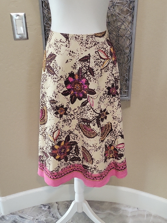 Anthracite Dresses & Skirts - Anthracite Silk Sequin and Bead Midi Full Skirt